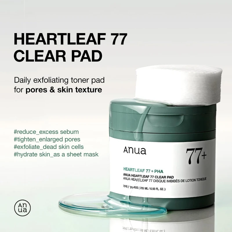 Anua Heartleaf 77 Clear Pad (70 Pads)