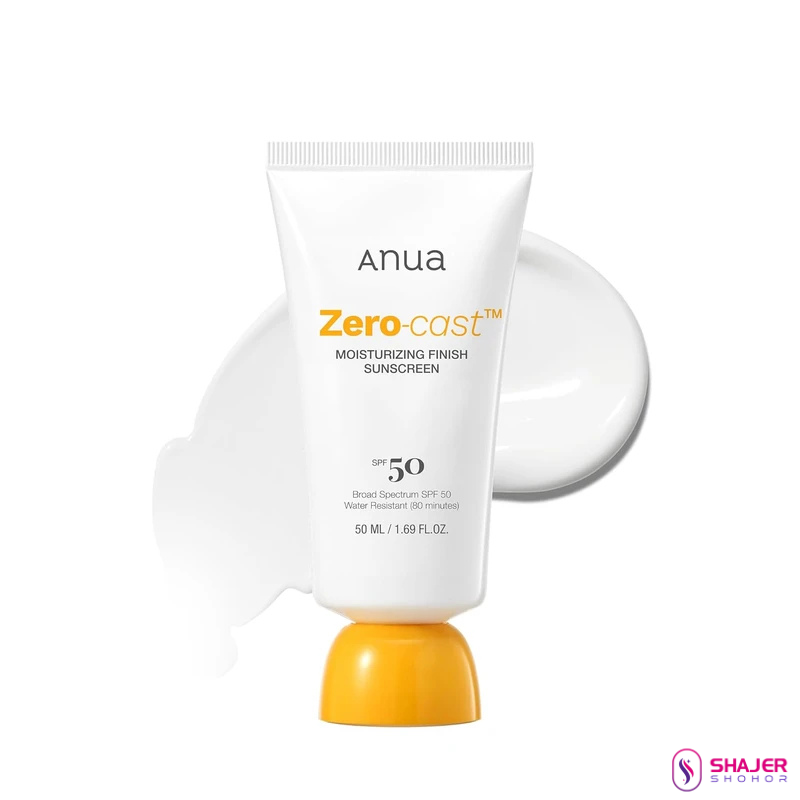 Anua Zero-Cast Moisturizing Finish Sunscreen (50ml)