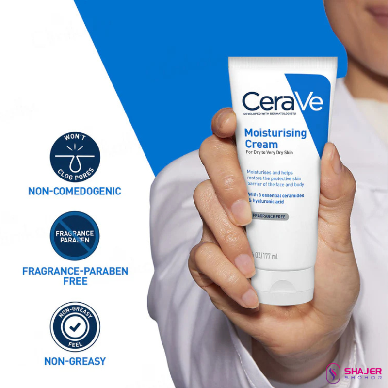Cerave Moisturizing Cream For Dry To Very Dry Skin 177ml