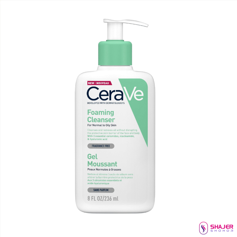 CeraVe Foaming Cleanser Normal to Oily Skin 236ml