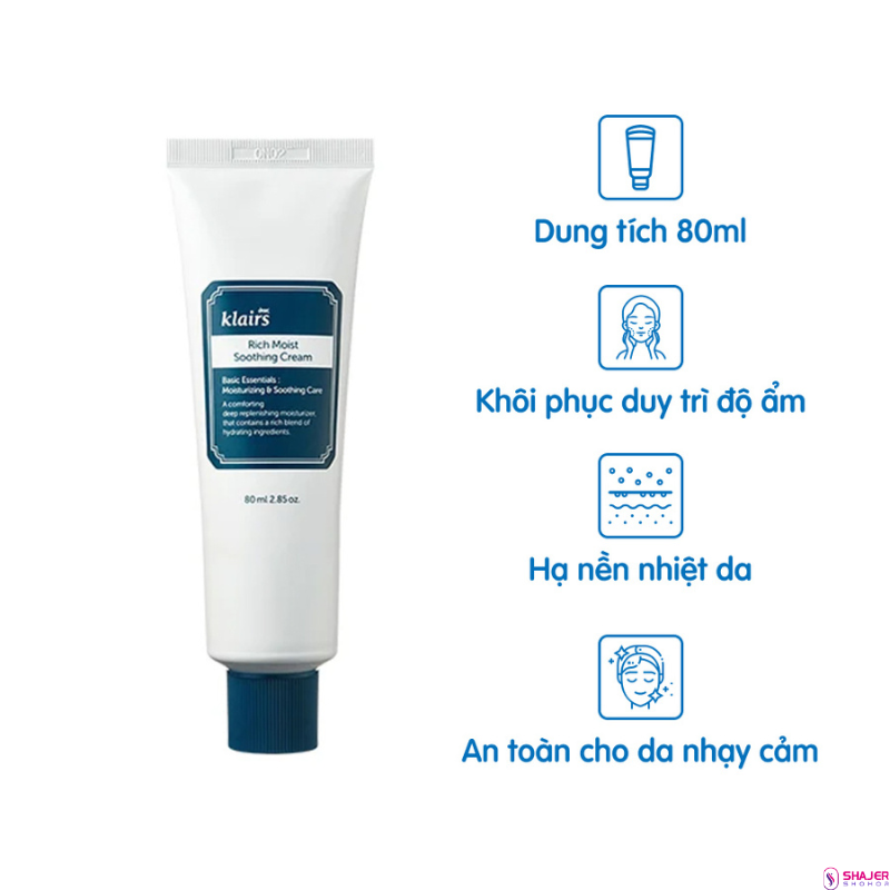 KLAIRS Rich Moist Soothing Cream 80ml
