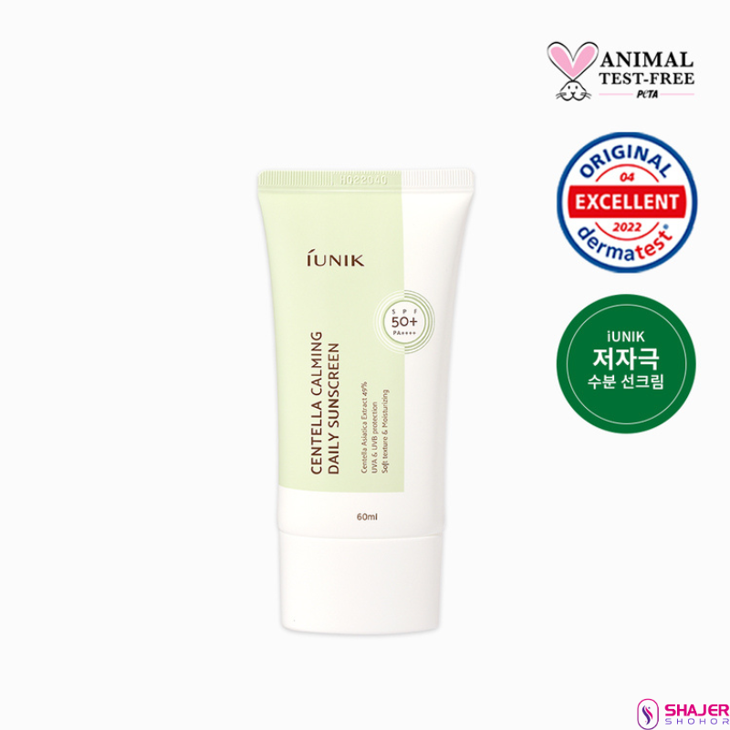 iUNIK Centella Calming Daily Sunscreen SPF50+ PA++++ (60mL)