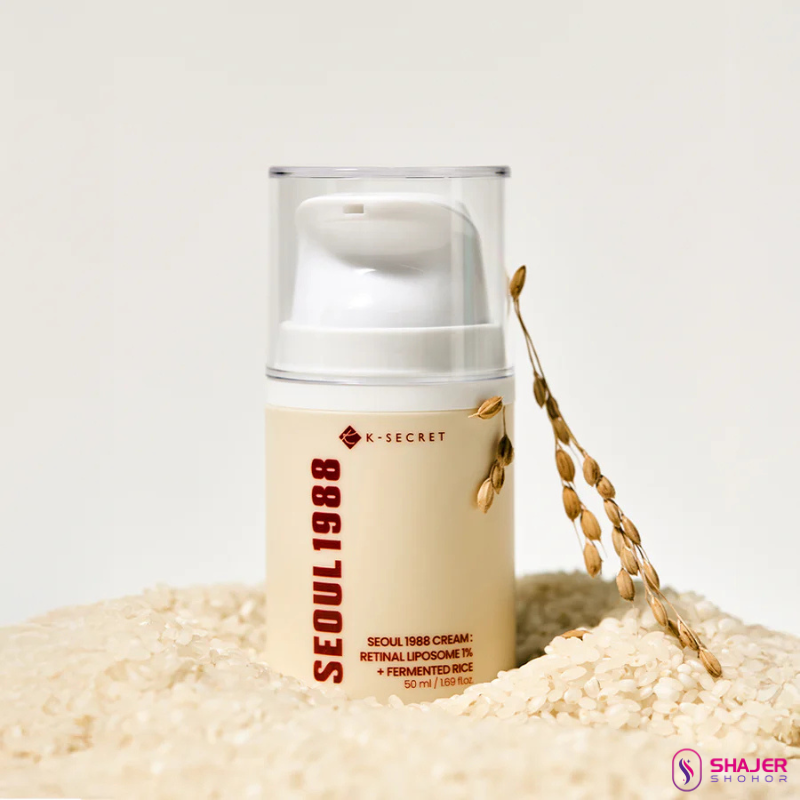 KSECRET SEOUL 1988 Cream : Retinal Liposome 1% + Fermented Rice (50ml)