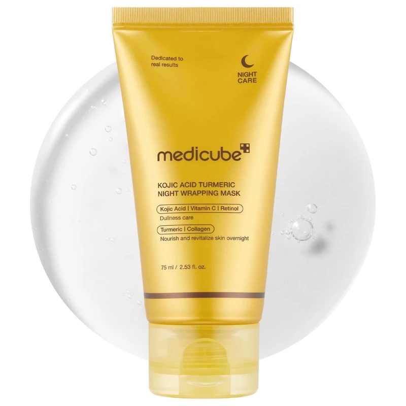 Medicube Kojic Acid Turmeric Overnight Wrapping Mask (75ml)