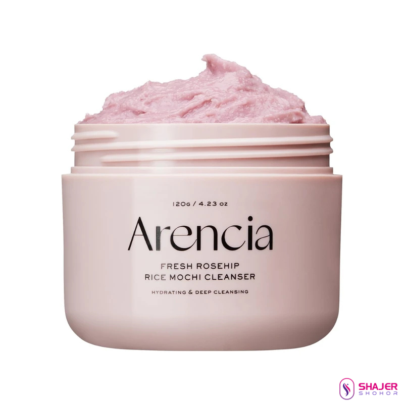Arencia Rosehip Brightening Rice Mochi Face Cleanser (120gm)