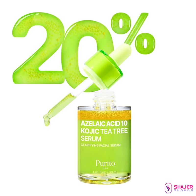 Purito Azelaic Acid 10 Kojic Tea Tree Serum (30ml)