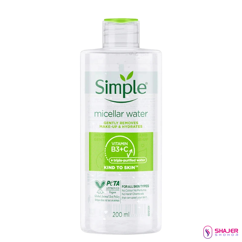 Simple Micellar Cleansing Water (200ml)
