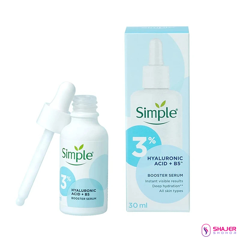 Simple 3% Hyaluronic Acid + Vitamin B5 Serum (30ml)