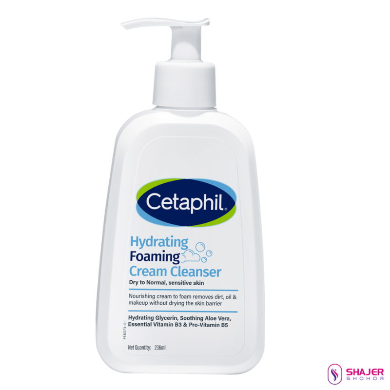 Cetaphil Hydrating Foaming Cream Cleanser (236ml)