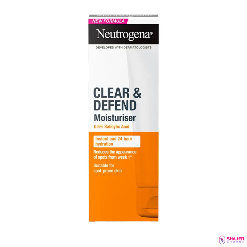 Neutrogena Clear & Defend 0.5% Salicylic Acid Oil-free Moisturiser 50ml