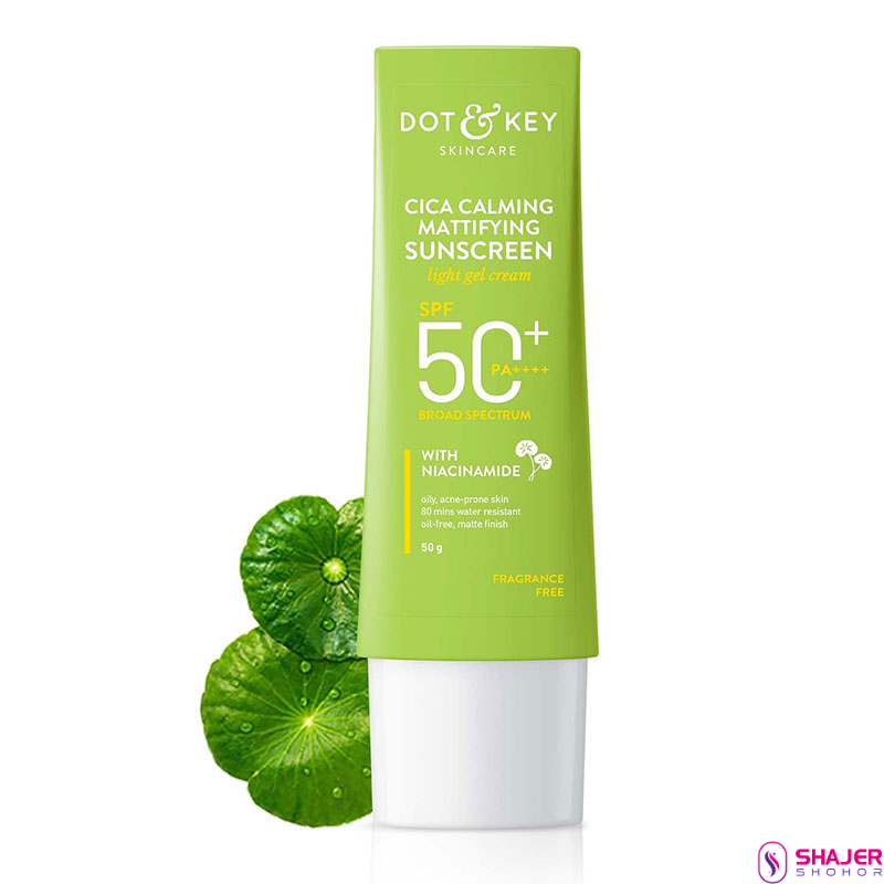 Dot & Key CICA Calming Mattifying Sunscreen SPF 50 PA++++( 80gm)