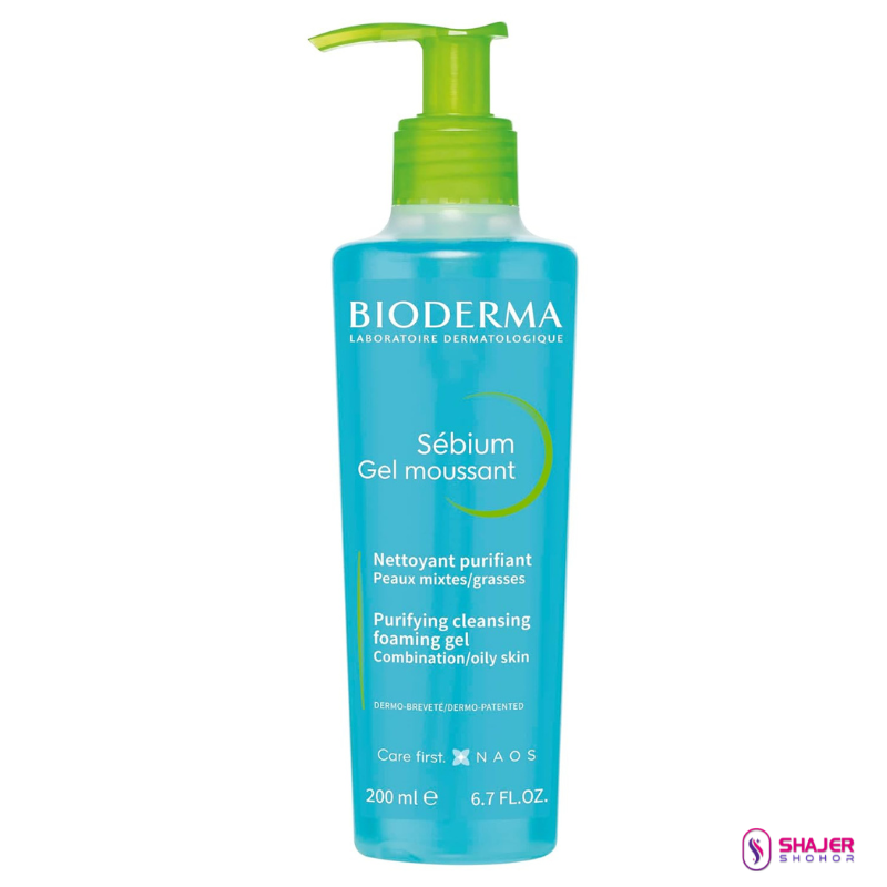 Bioderma Sebium Gel Moussant Purifying Cleansing Foaming Gel (200ml)